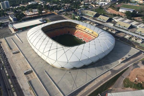 Visão da arena da amazonia